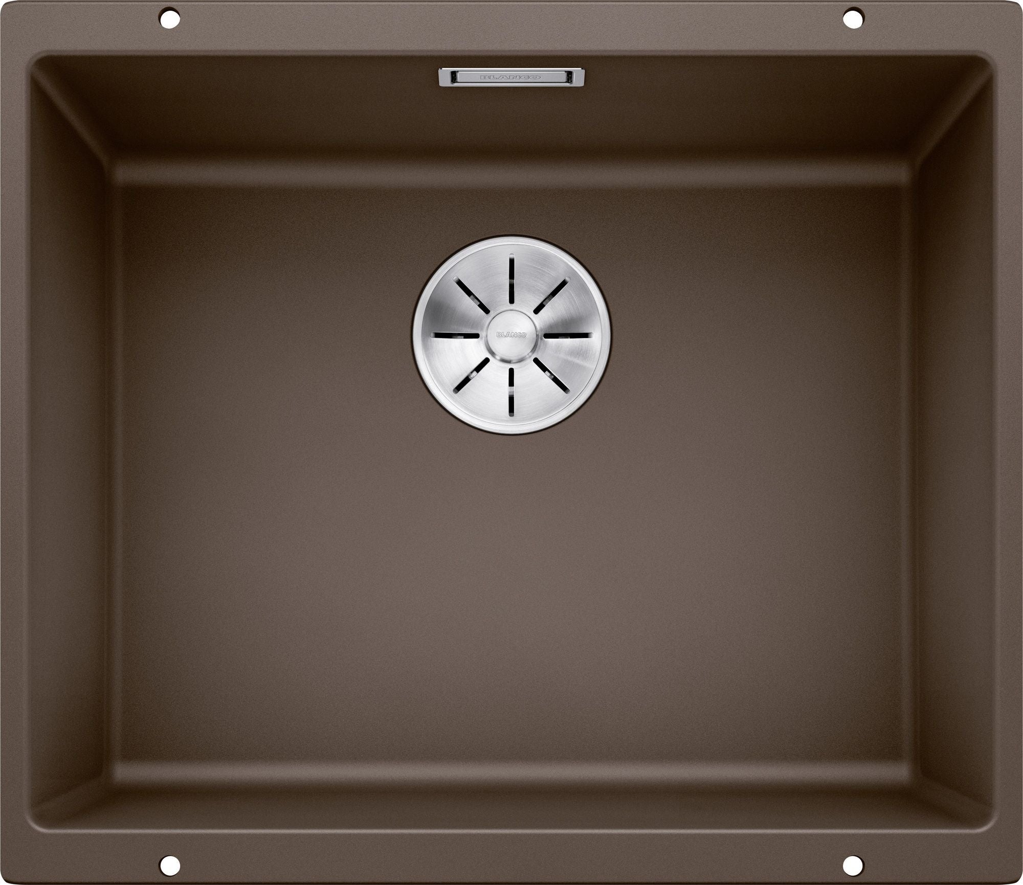 Chiuveta de bucatarie Subline 523441, silgranit cafea, 530 x 460 mm, Blanco